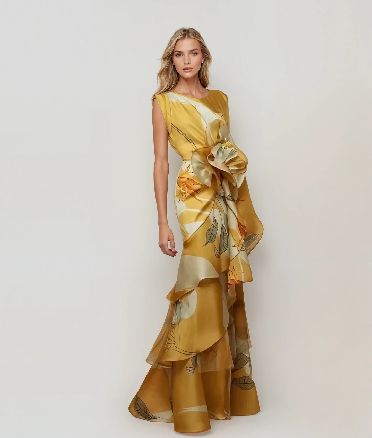 ELLIE - MAXI FLORAL DRESS