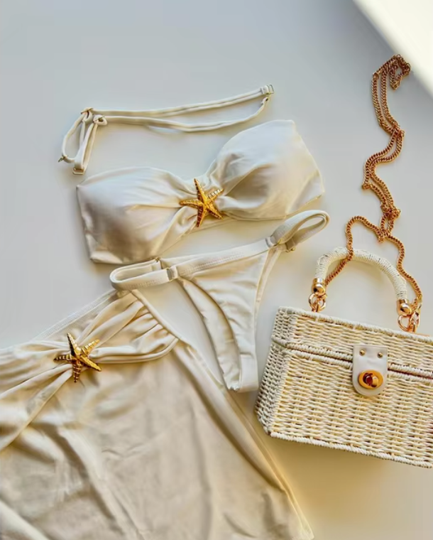 OLIVIA - THREE PIECE BIKINI SET