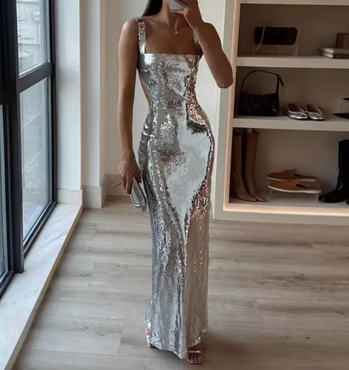 AVA - MAXI SEQUIN DRESS