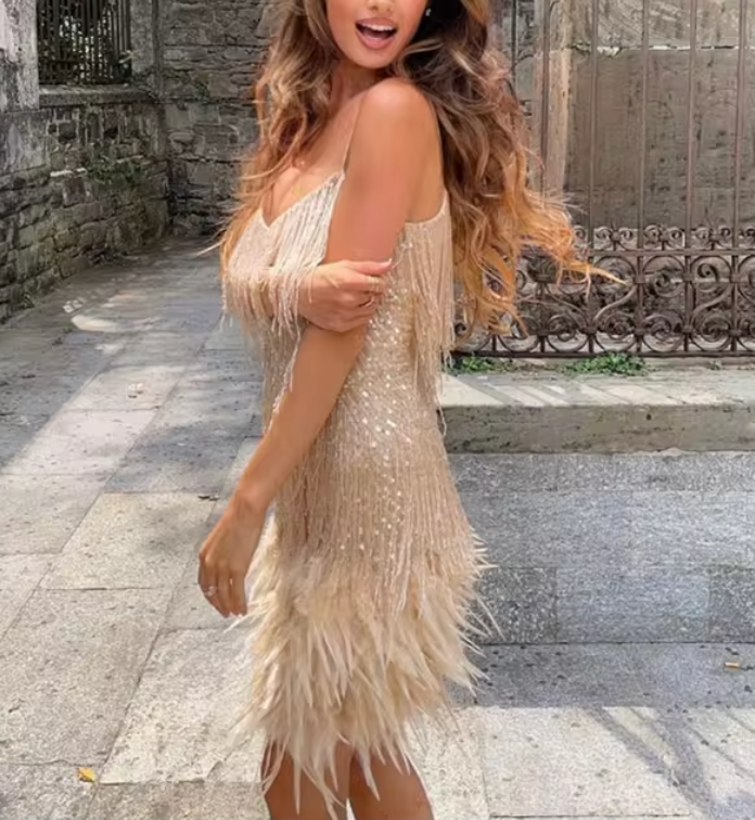 TINA - MINI SEQUIN DRESS