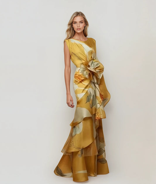ELLIE - MAXI FLORAL DRESS