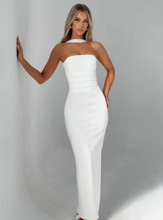 ALLEGRA - MAXI WHITE DRESS