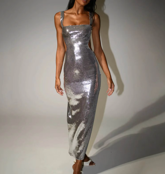 AVA - MAXI SEQUIN DRESS