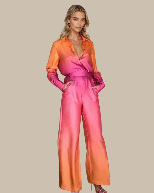 AMBER - ORANGE TWO PIECE SET